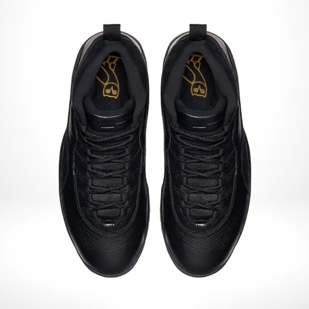 Air Jordan 10 Retro X Drake OVO in Black - product image from the listing.