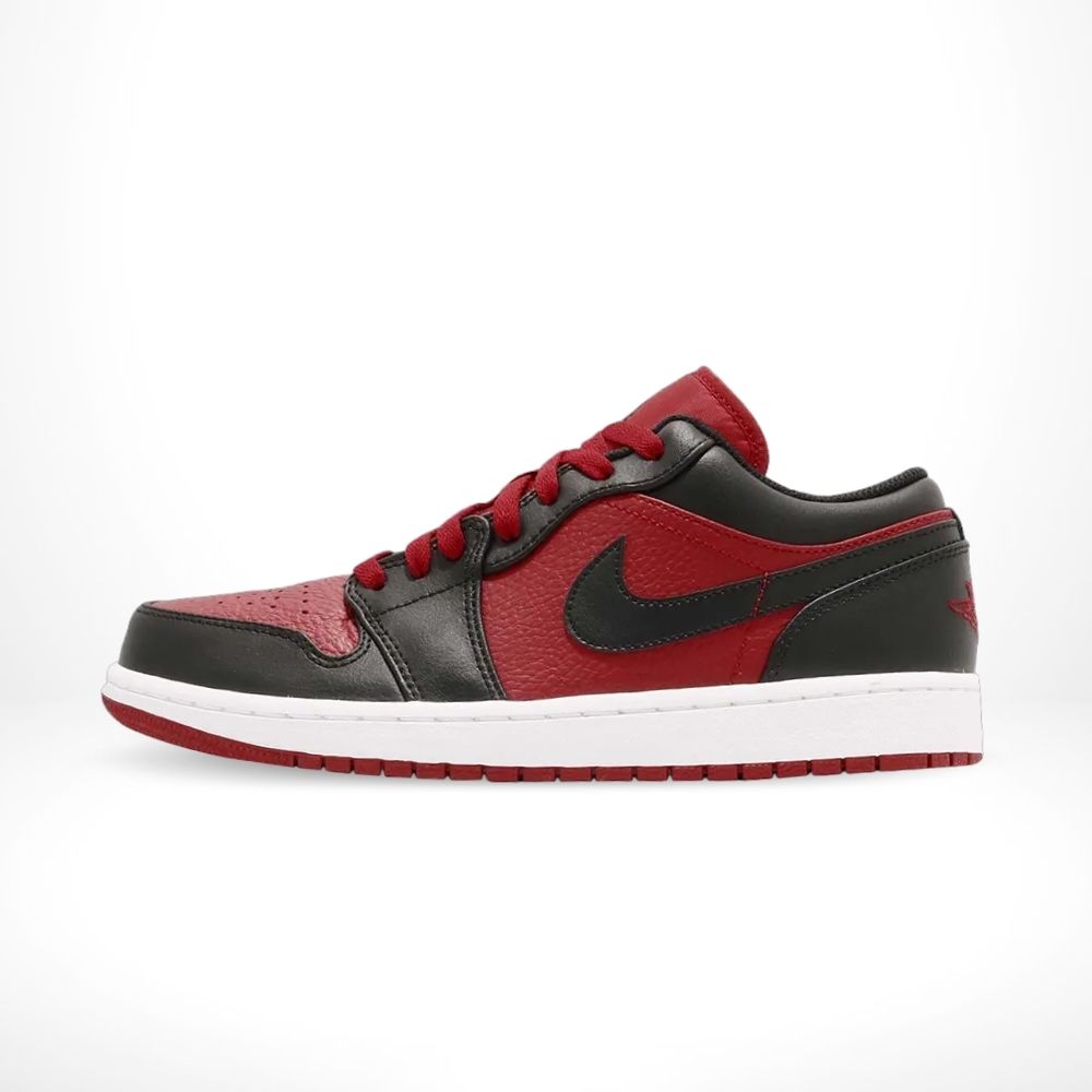 Air Jordan 1 Low Black Gym in Red - product image from the listing.