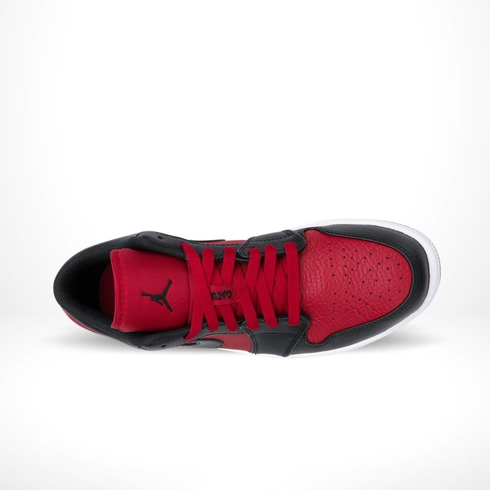 Air Jordan 1 Low Black Gym in Red - product image from the listing.