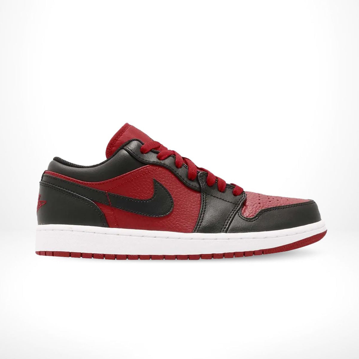 Air Jordan 1 Low Black Gym in Red - product image from the listing.