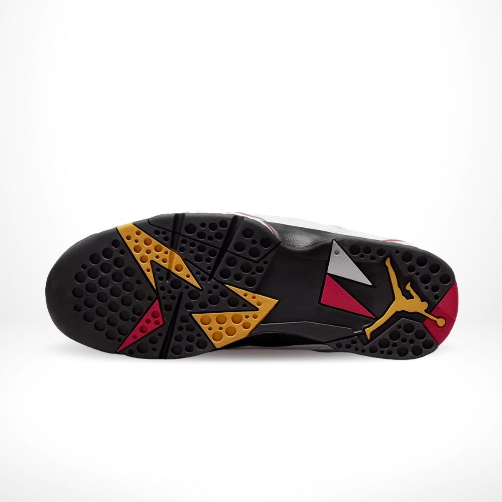 Air Jordan 7 Retro Cardinal White Cardinal in Red - product image from the listing.