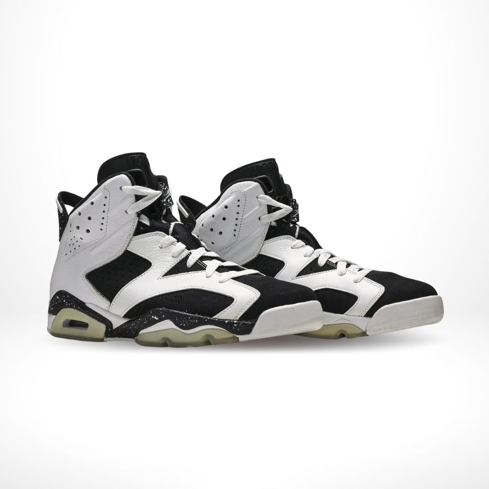 Air Jordan 6 Retro Oreo in Black White - product image from the listing.