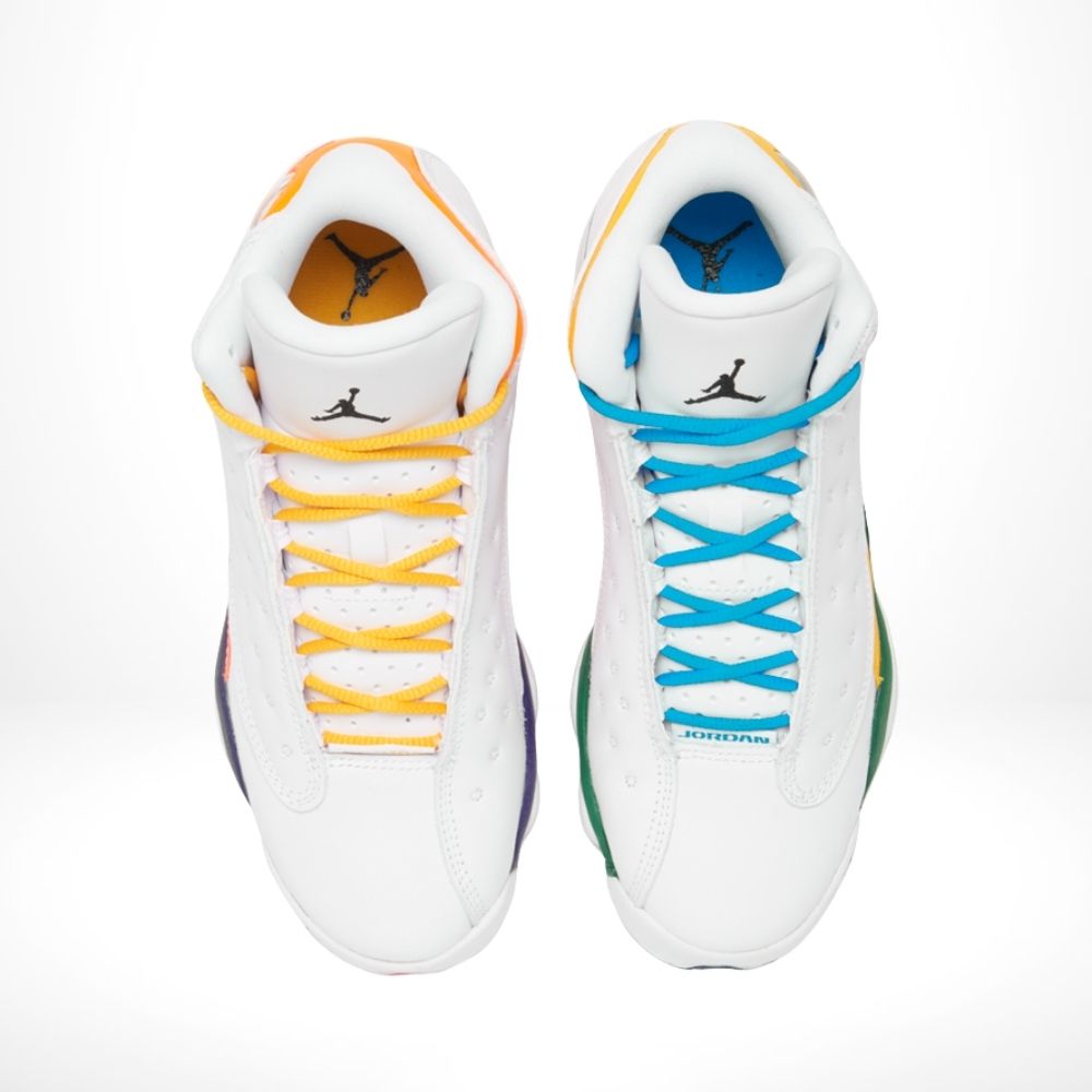 Air Jordan 13 Retro Playground in White - product image from the listing.