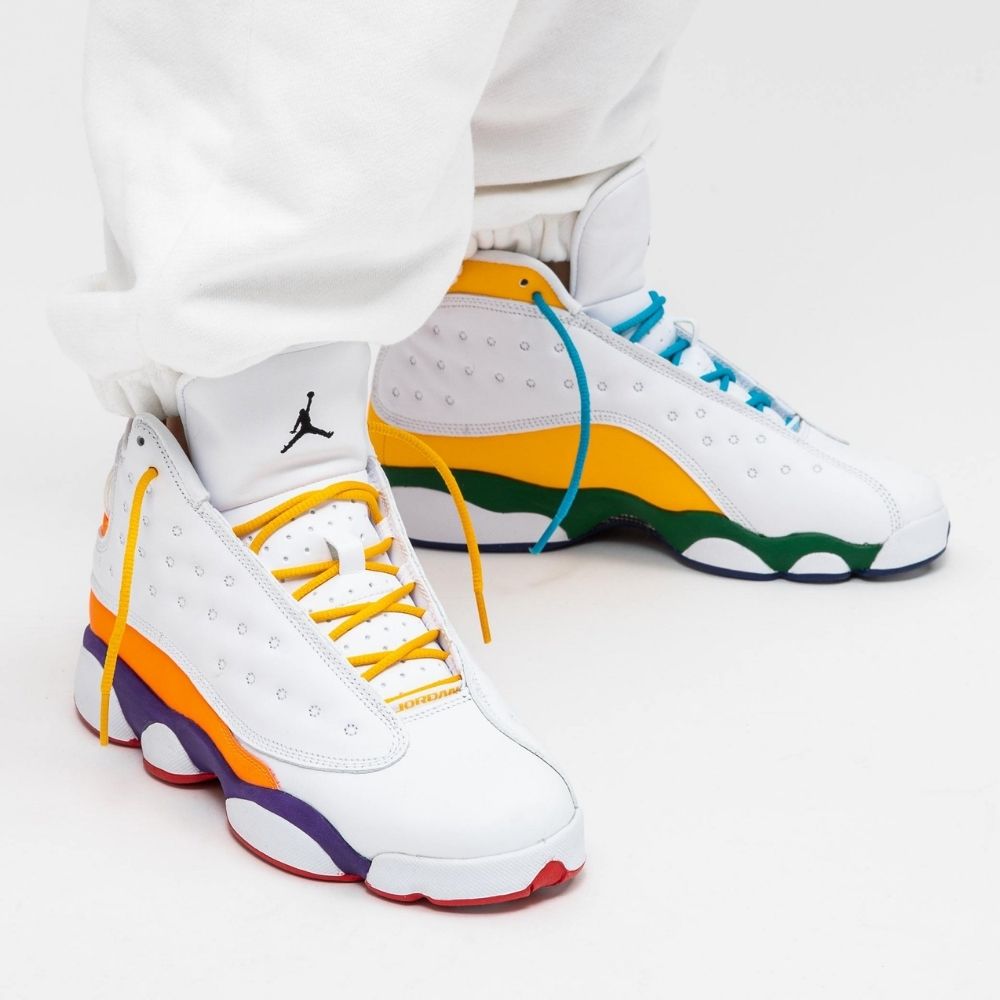 Air Jordan 13 Retro Playground in White - product image from the listing.