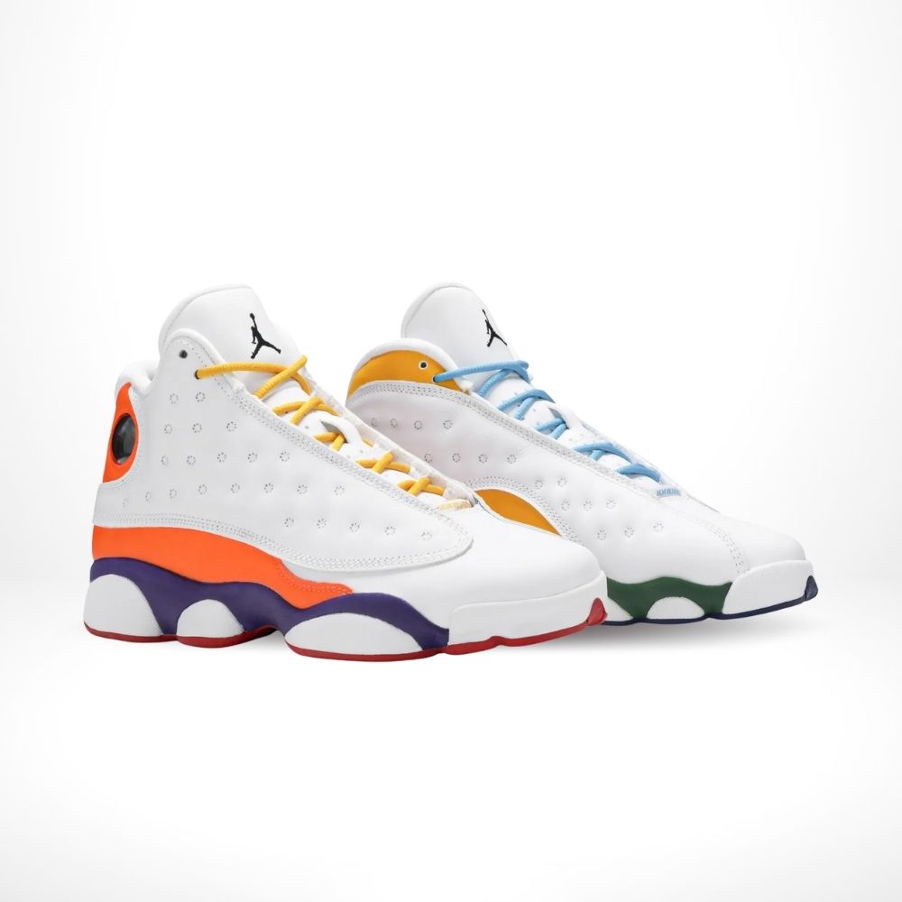 Air Jordan 13 Retro Playground in White - product image from the listing.