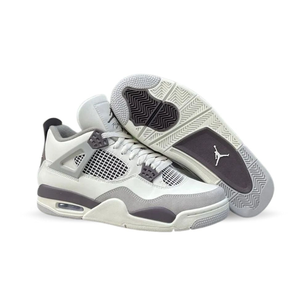 Air Jordan 4 X A Ma Maniere in Sail Grey - product image from the listing.