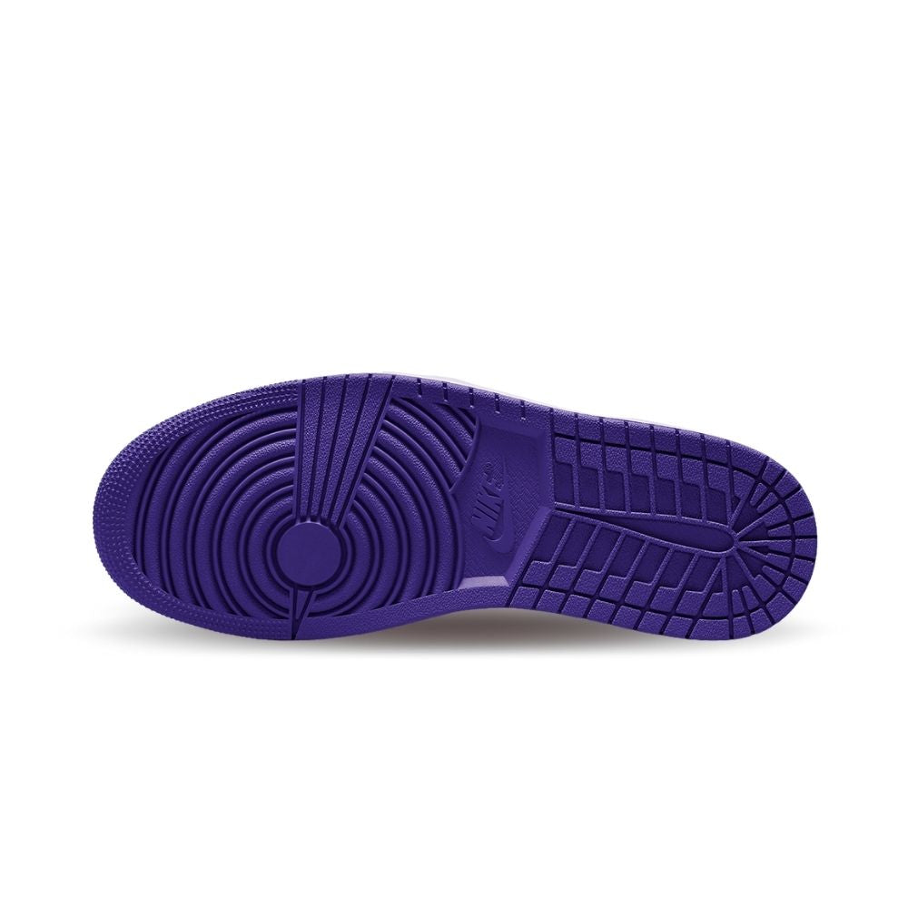 Air Jordan 1 Low in Aqua Purple Black - product image from the listing.