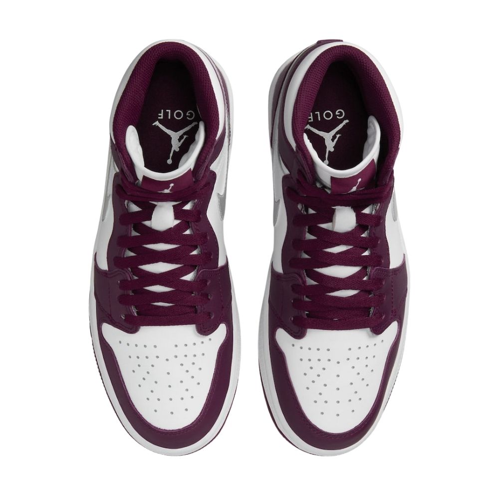 Air Jordan 1 High Golf in Bordeaux Red White - product image from the listing.