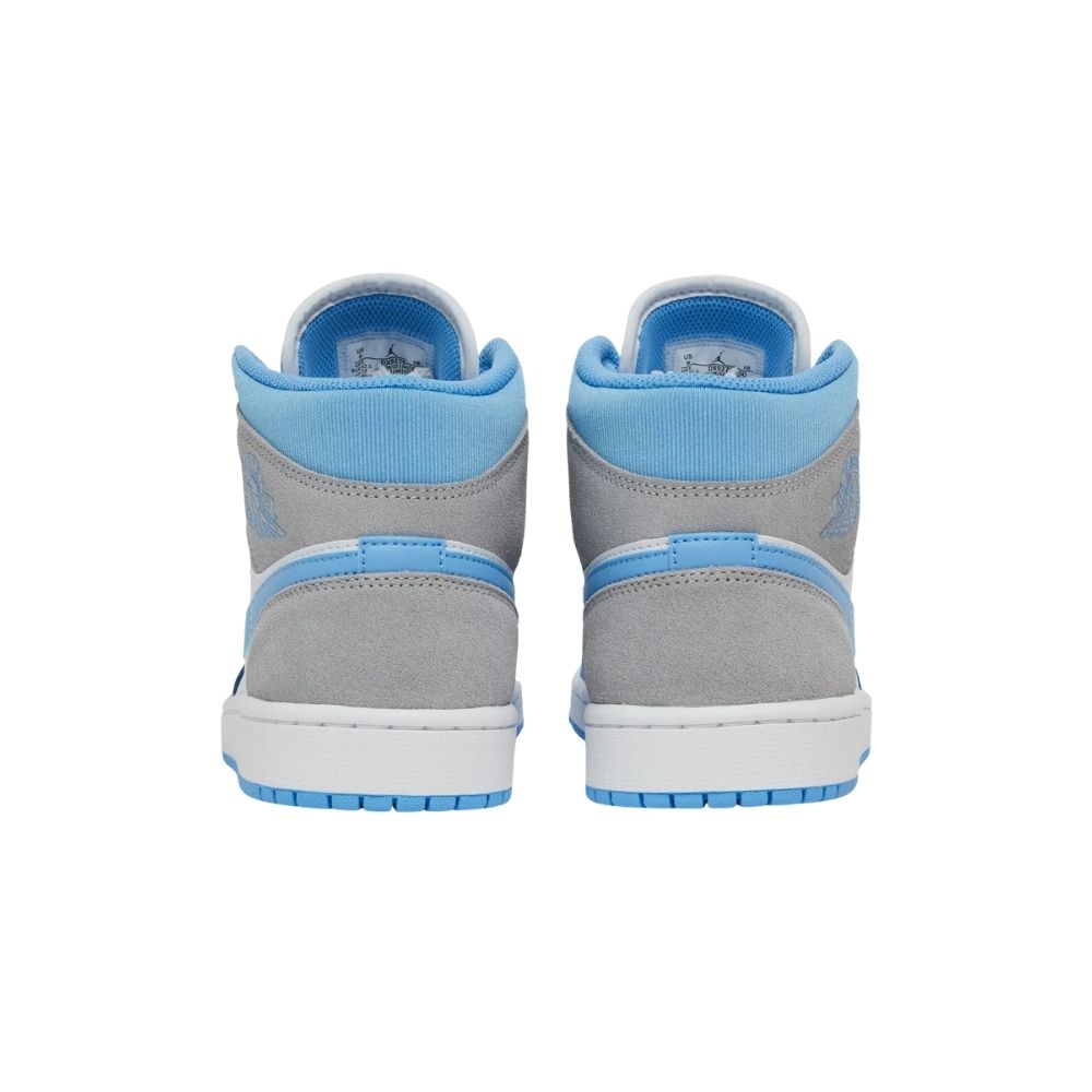 University Blue Grey SE - Air Jordan 1 Mid - product image from the listing.