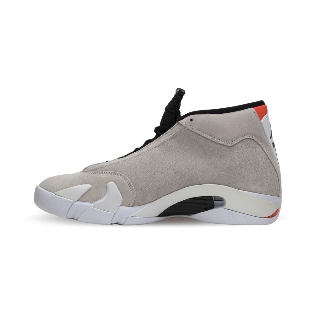 Air Jordan 14 Retro in Desert Sand Tan White - product image from the listing.