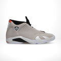 Air Jordan 14 Retro in Desert Sand Tan White - product image from the listing.