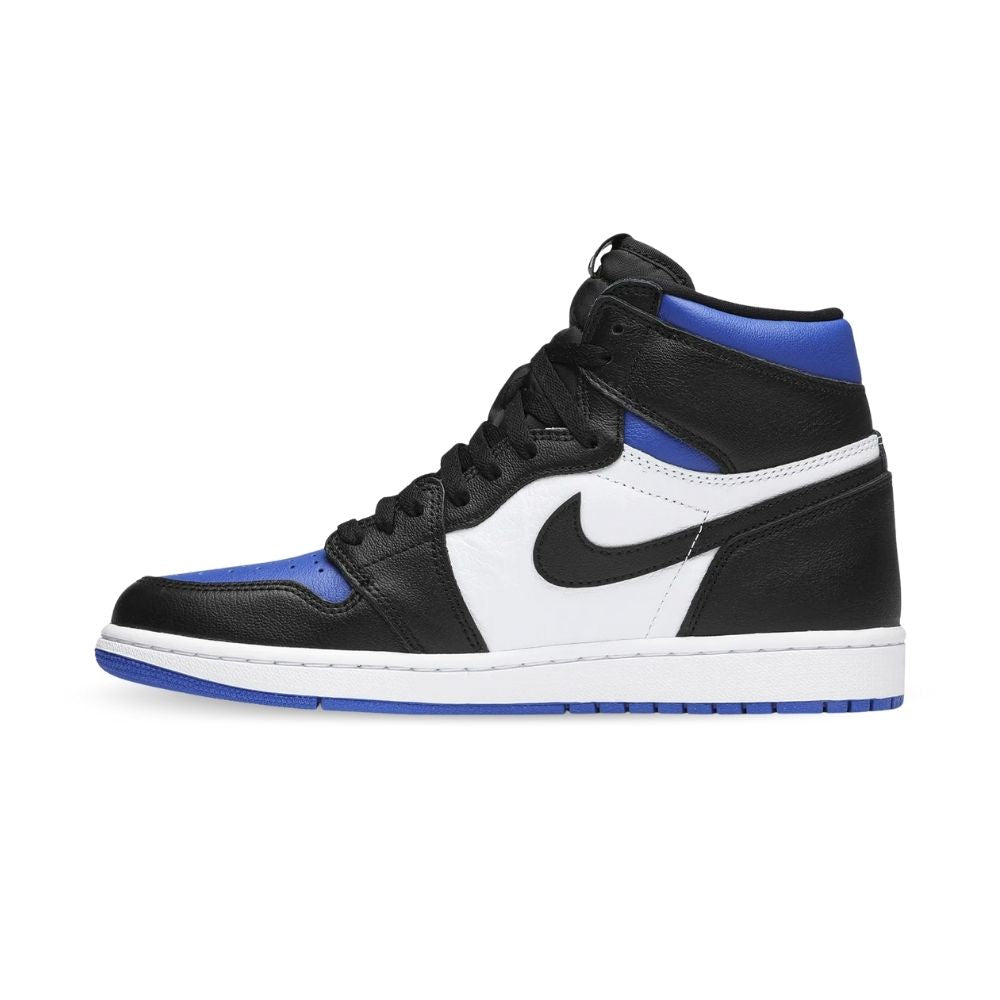 Air Jordan 1 Retro High OG Royal Toe in Blue Black - product image from the listing.