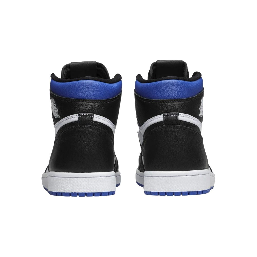 Air Jordan 1 Retro High OG Royal Toe in Blue Black - product image from the listing.