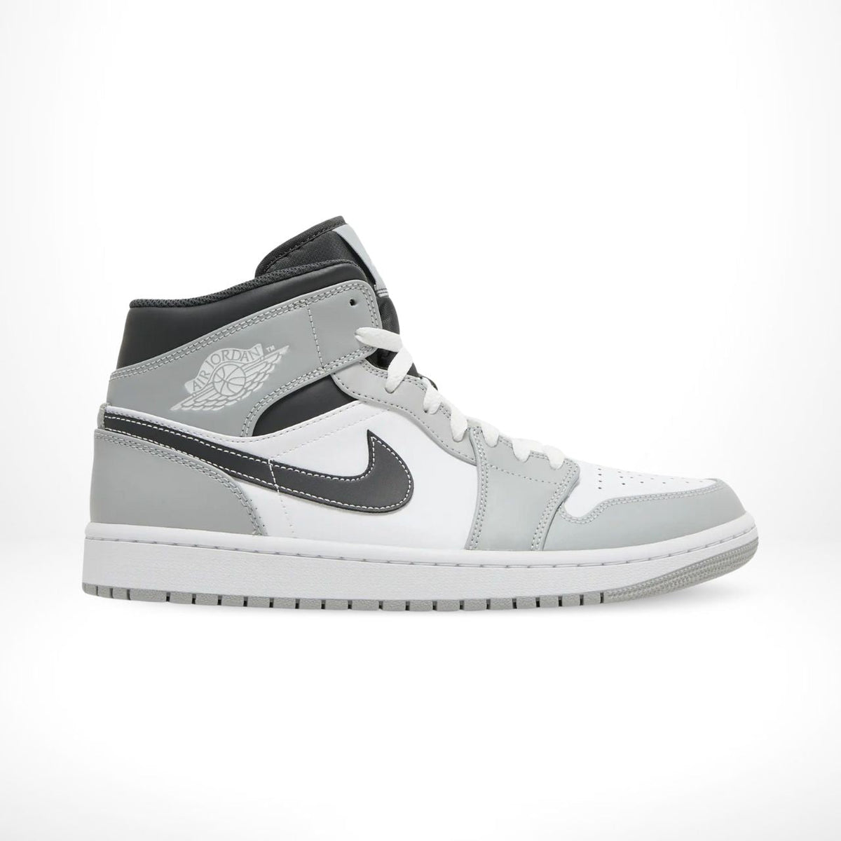 Light Smoke Grey Anthracite - Air Jordan 1 Mid - product image from the listing.
