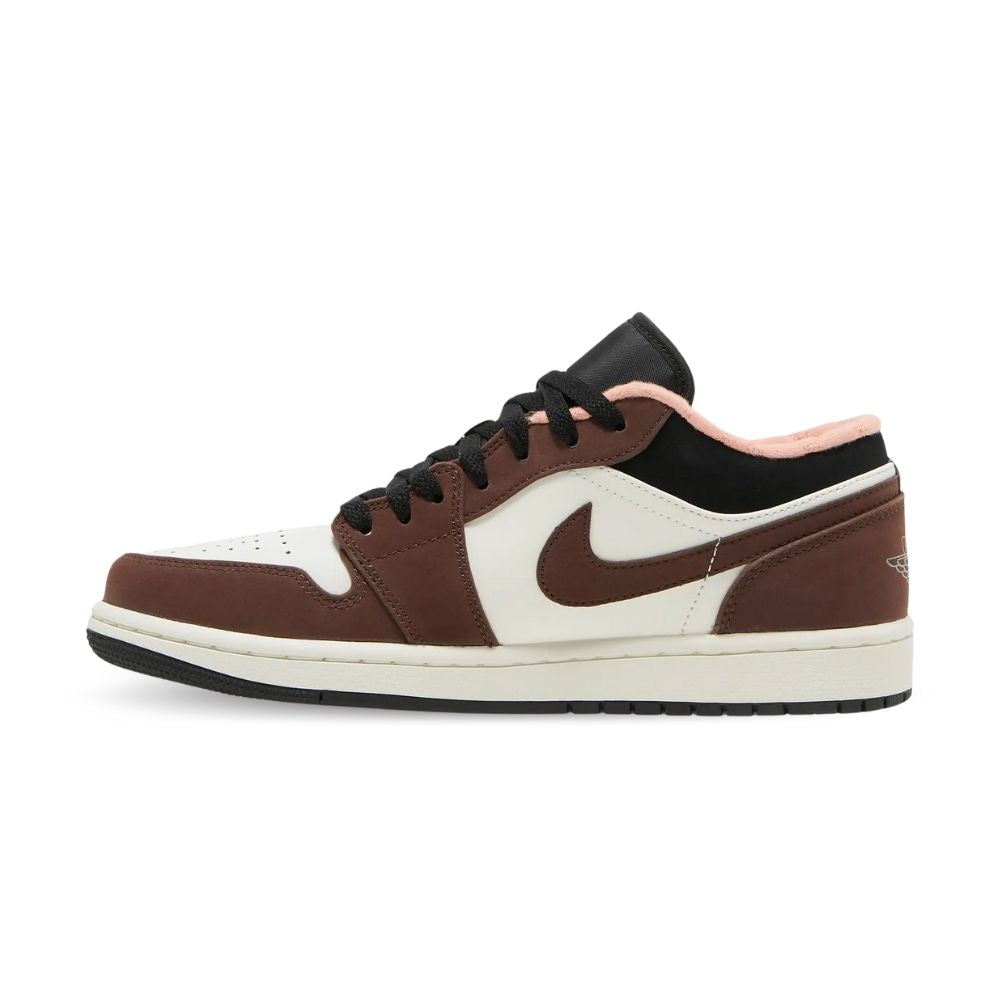 Air Jordan 1 Low in Mocha Brown White - product image from the listing.