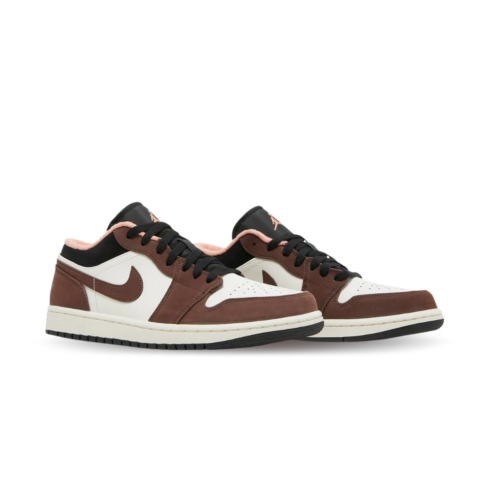Air Jordan 1 Low in Mocha Brown White - product image from the listing.