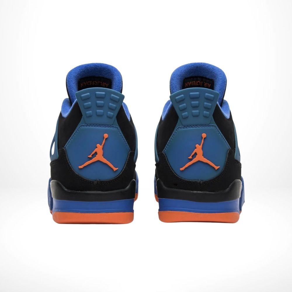 Air Jordan 4 Retro Cavs in Black Blue - product image from the listing.