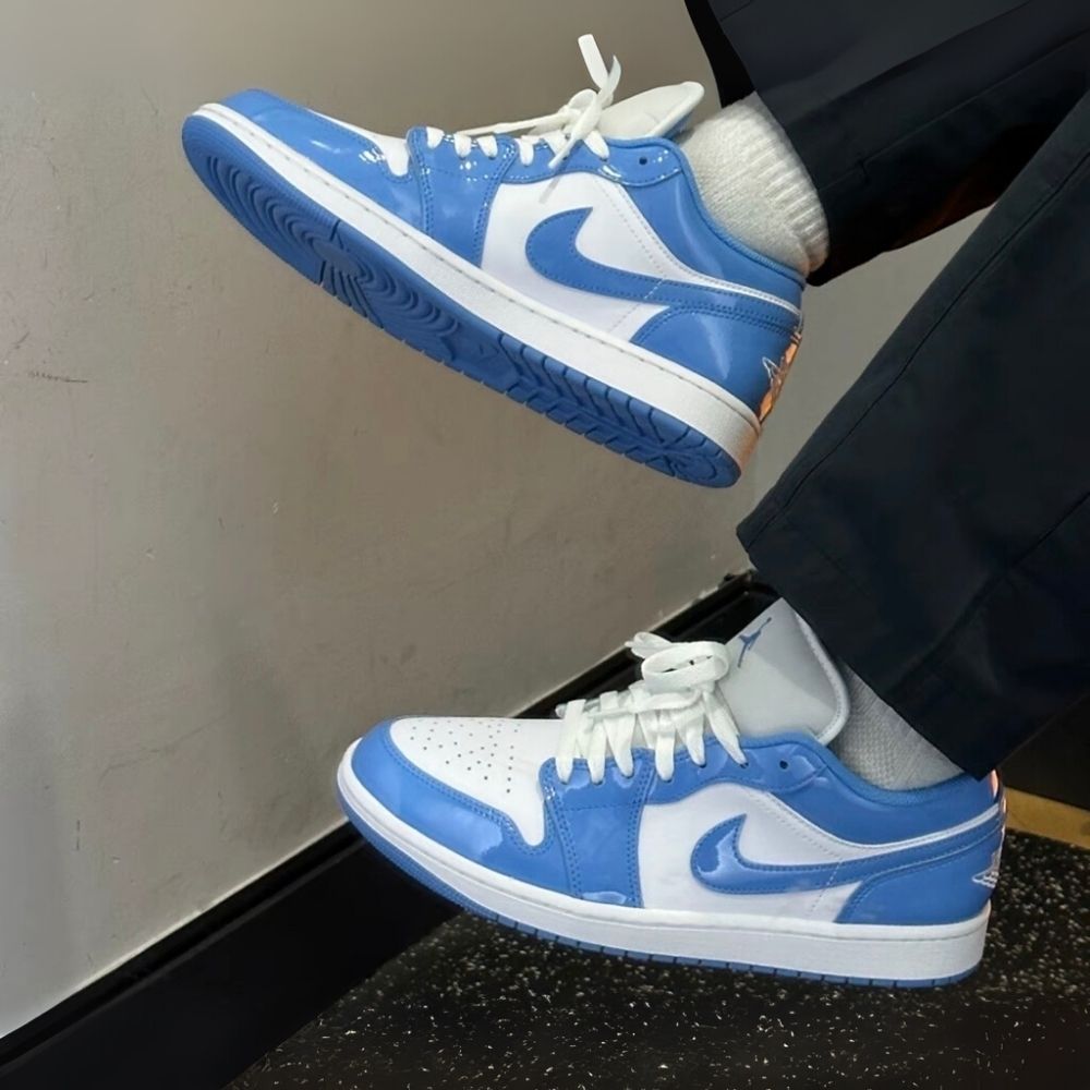 Legend Blue White SE - Air Jordan 1 Low - product image from the listing.