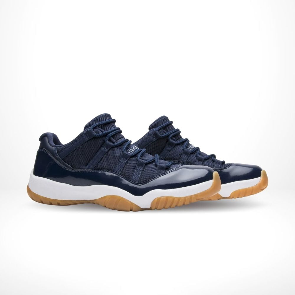 Air Jordan 11 Low in Navy Gum - product image from the listing.
