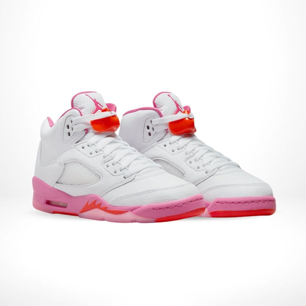 Air Jordan 5 Retro Pinksicle in White - product image from the listing.