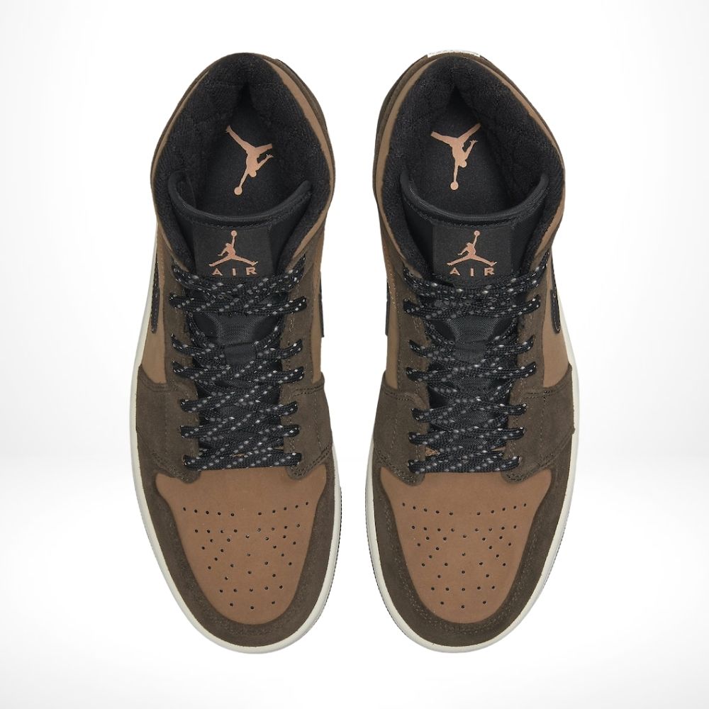 Dark Chocolate Brown SE - Air Jordan 1 Mid - product image from the listing.