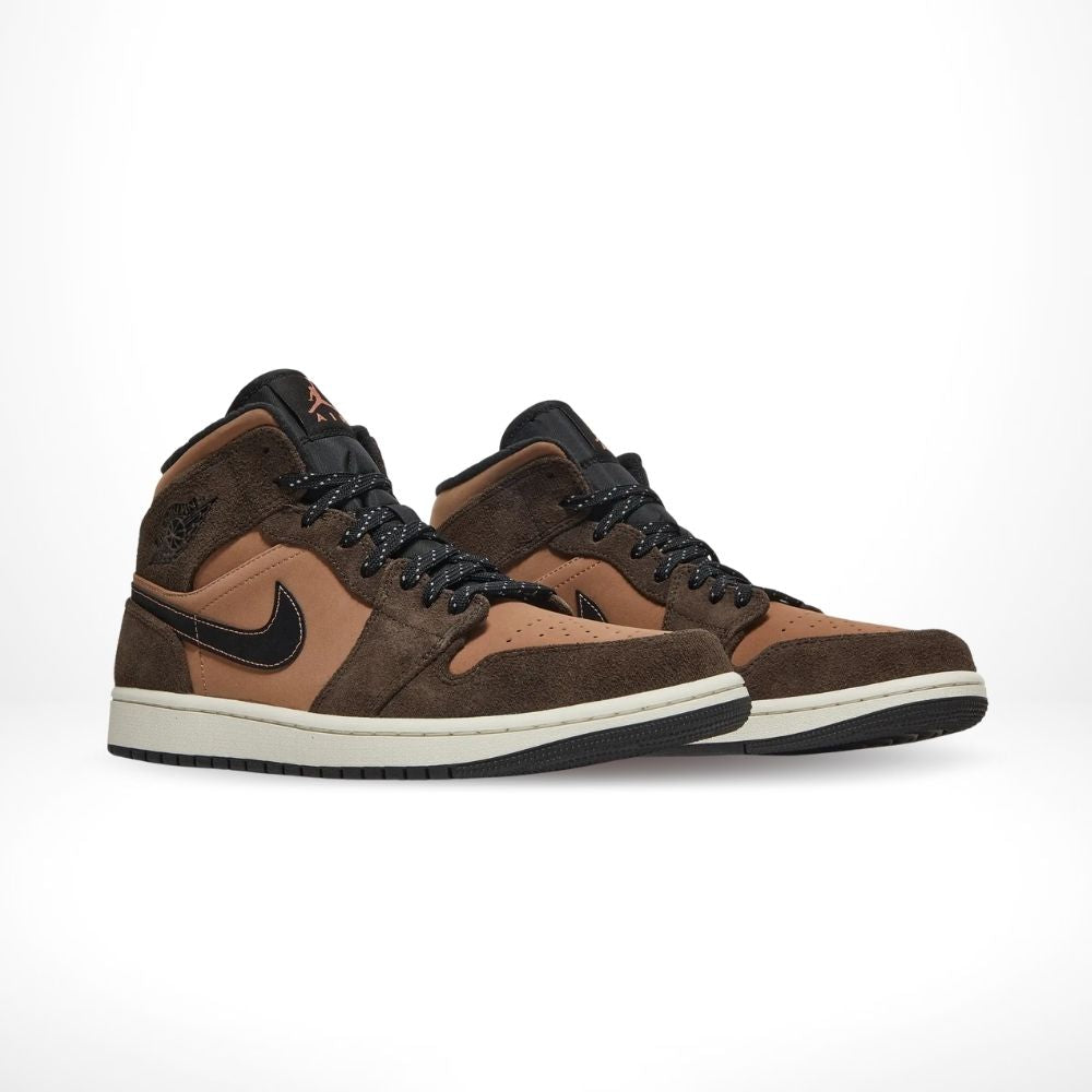 Dark Chocolate Brown SE - Air Jordan 1 Mid - product image from the listing.