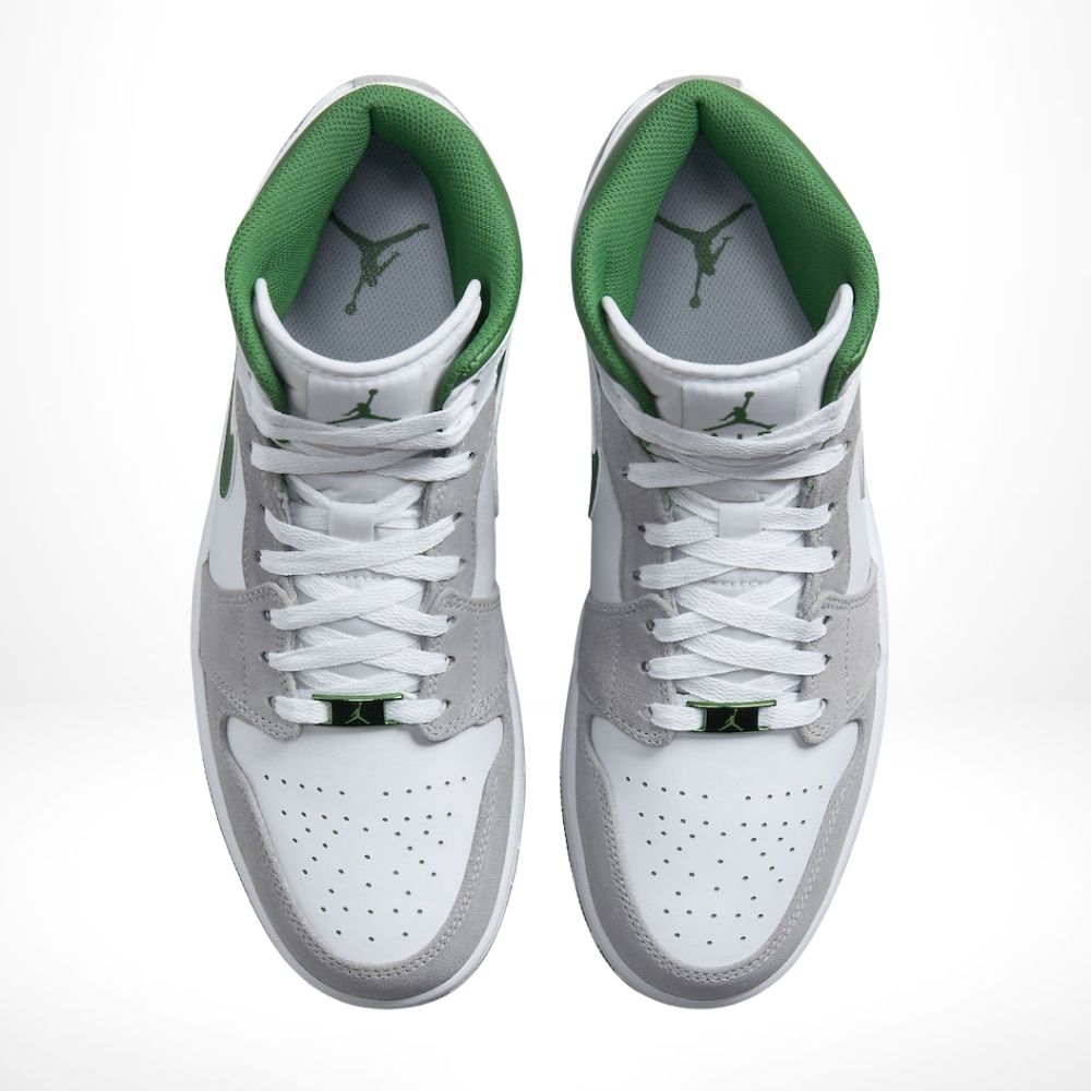 Grey Pine Green SE - Air Jordan 1 Mid - product image from the listing.