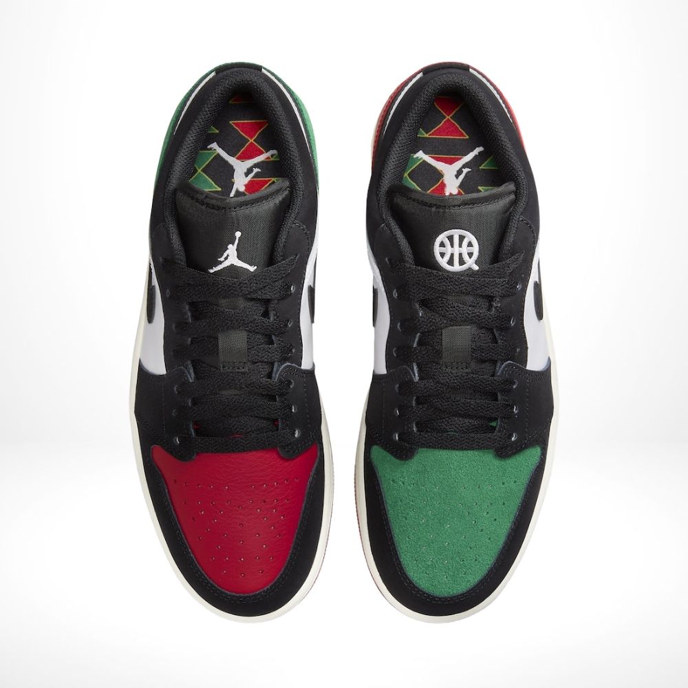 Quai 54 Black White - Air Jordan 1 Low 2023 - product image from the listing.