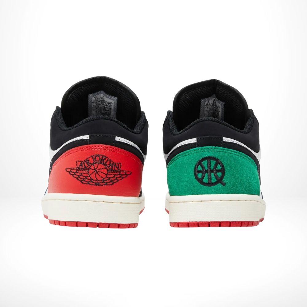 Quai 54 Black White - Air Jordan 1 Low 2023 - product image from the listing.