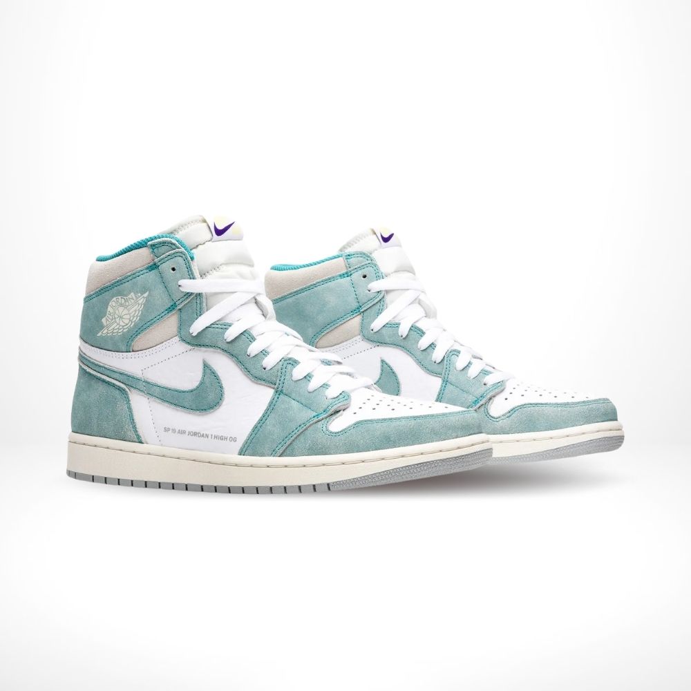 Air Jordan 1 Retro High OG Turbo in Green White - product image from the listing.