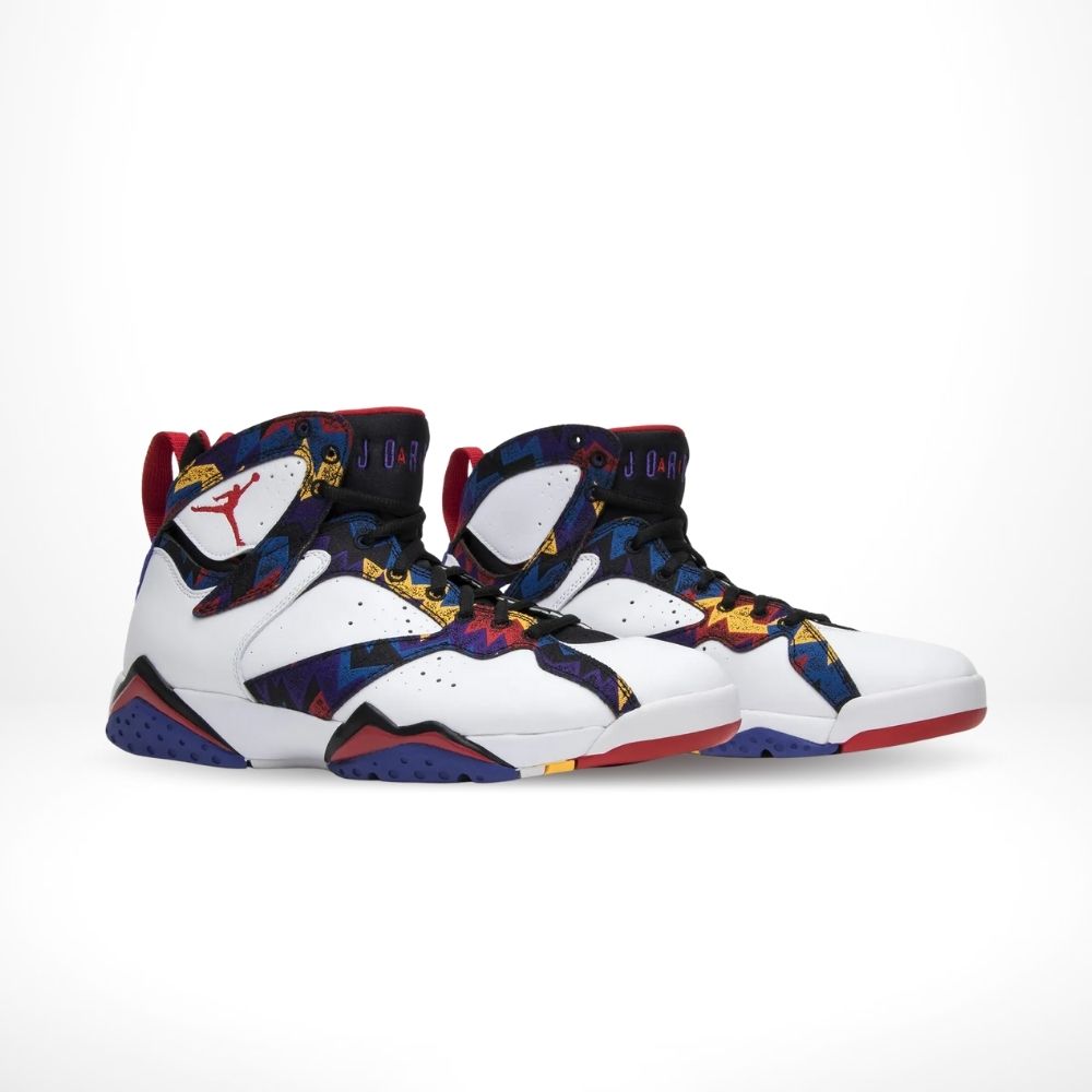 Air Jordan 7 Retro Sweater in White - product image from the listing.
