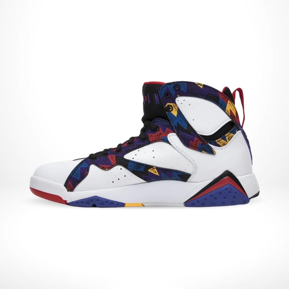 Air Jordan 7 Retro Sweater in White - product image from the listing.