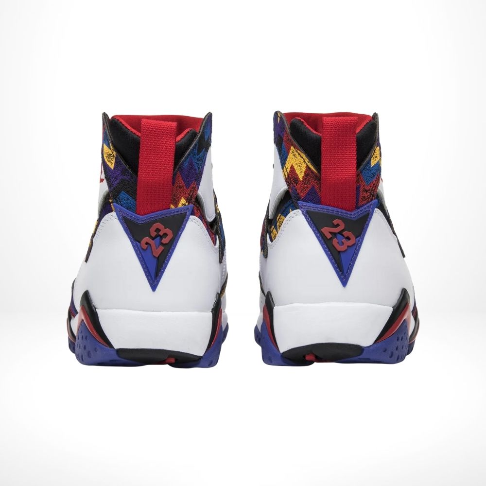 Air Jordan 7 Retro Sweater in White - product image from the listing.