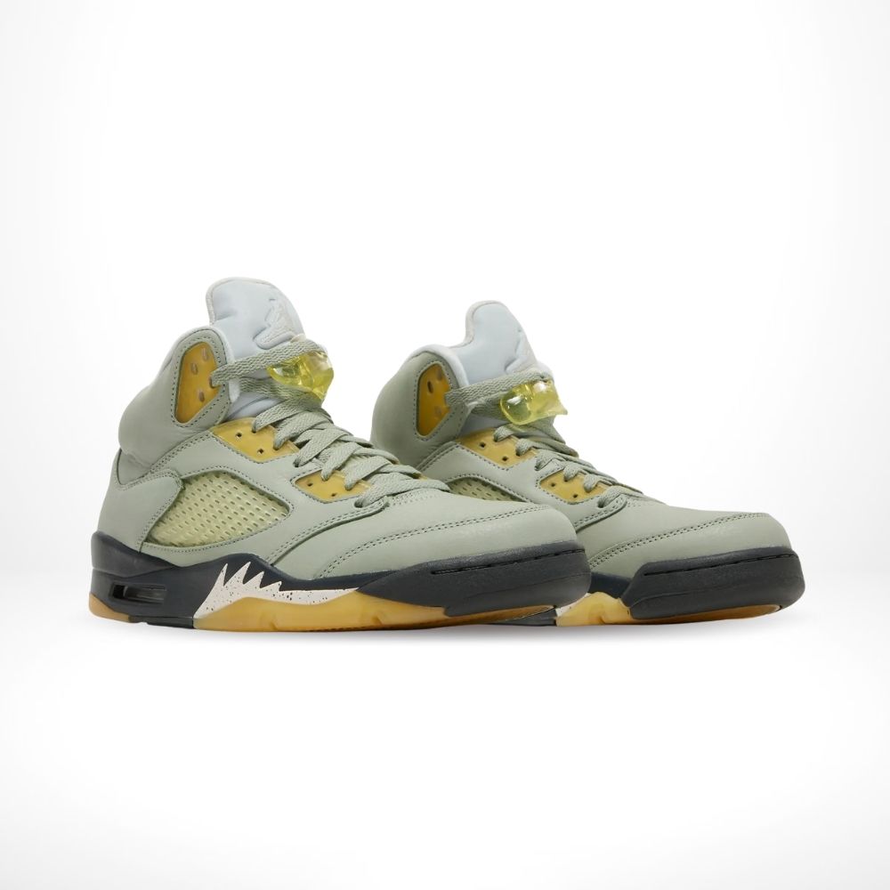 Air Jordan 5 Retro Jade Horizon in Green Black - product image from the listing.