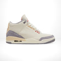 Muslin Grey Sail SE - Air Jordan 3 Retro - product image from the listing.