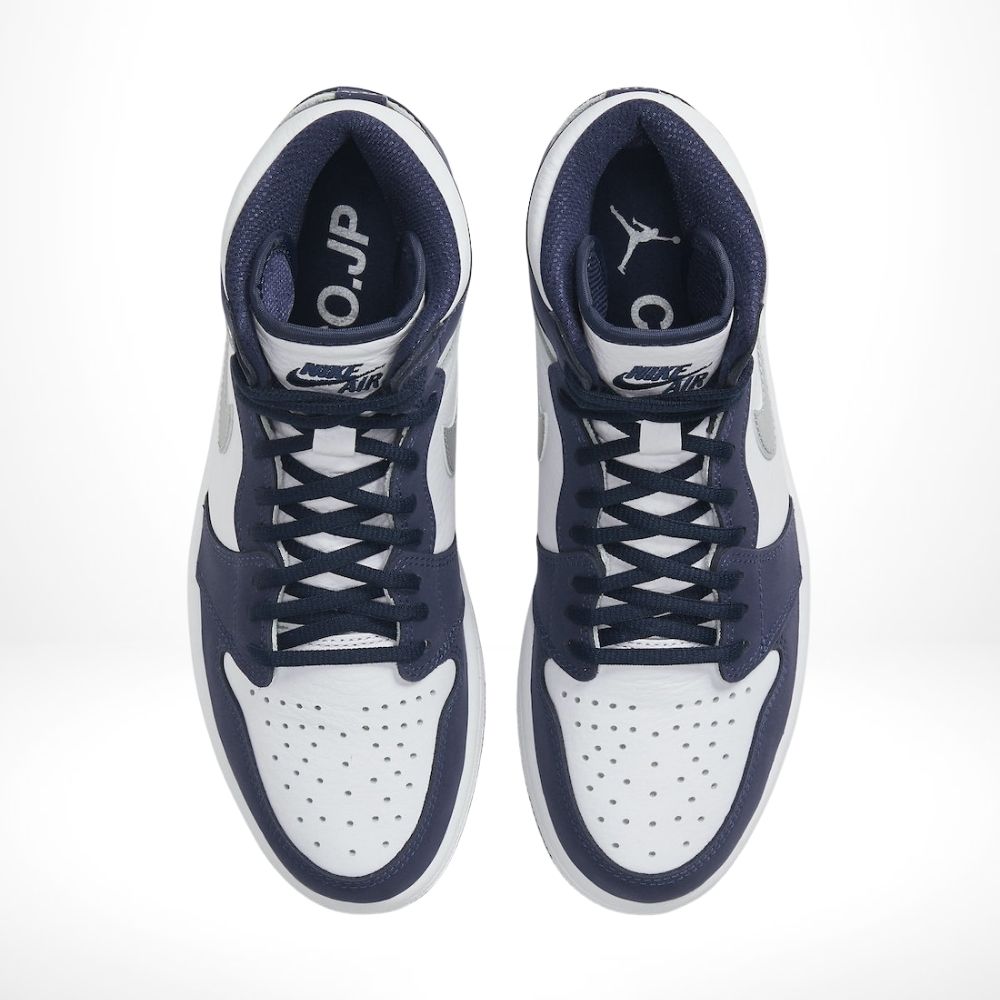 CO.JP Midnight Navy White - Air Jordan 1 Retro High 2020 - product image from the listing.