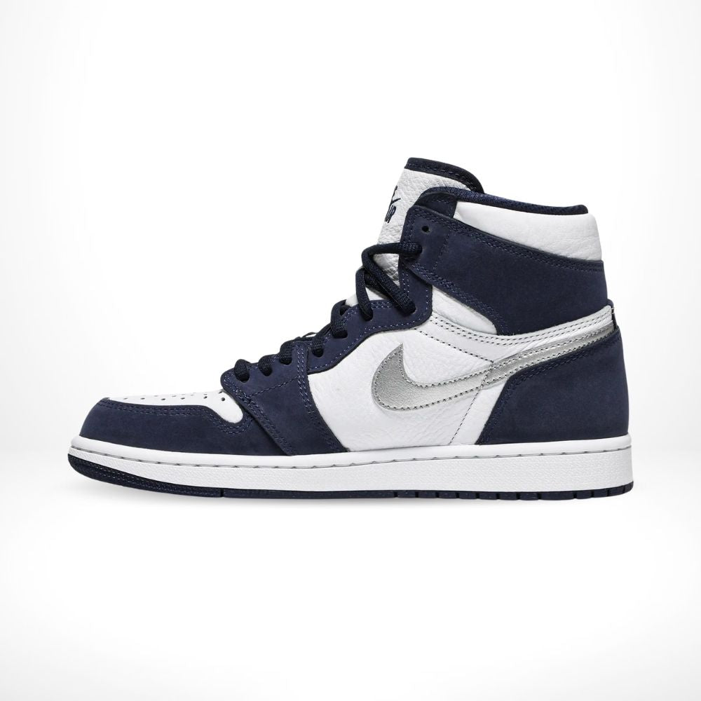 CO.JP Midnight Navy White - Air Jordan 1 Retro High 2020 - product image from the listing.