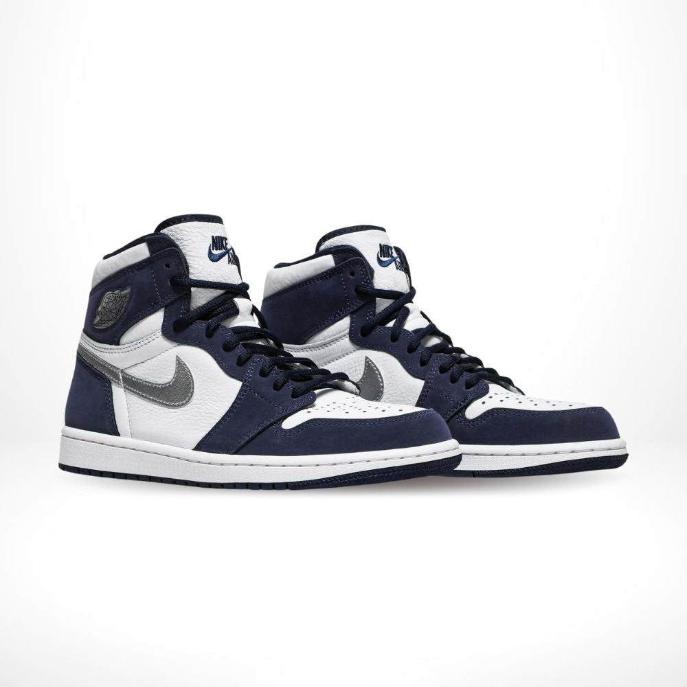 CO.JP Midnight Navy White - Air Jordan 1 Retro High 2020 - product image from the listing.