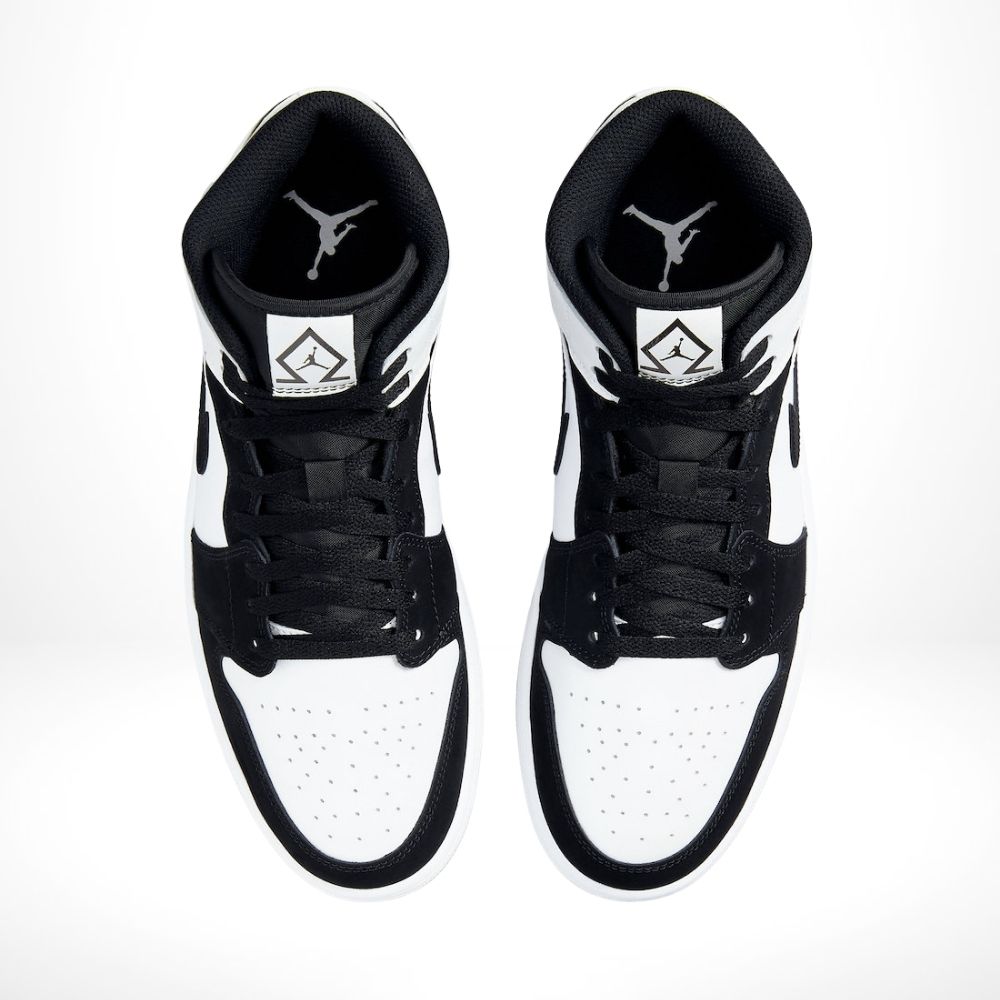 Diamond Black White SE - Air Jordan 1 Mid - product image from the listing.