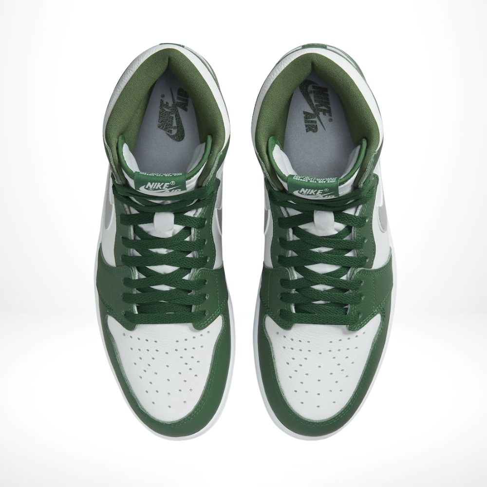 Air Jordan 1 Retro High OG Gorge in Green White - product image from the listing.
