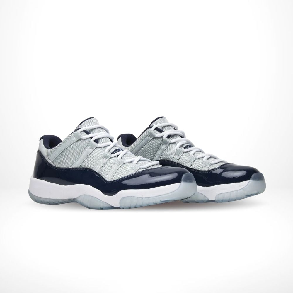 Air Jordan 11 Retro Low Georgetown in Grey Navy - product image from the listing.
