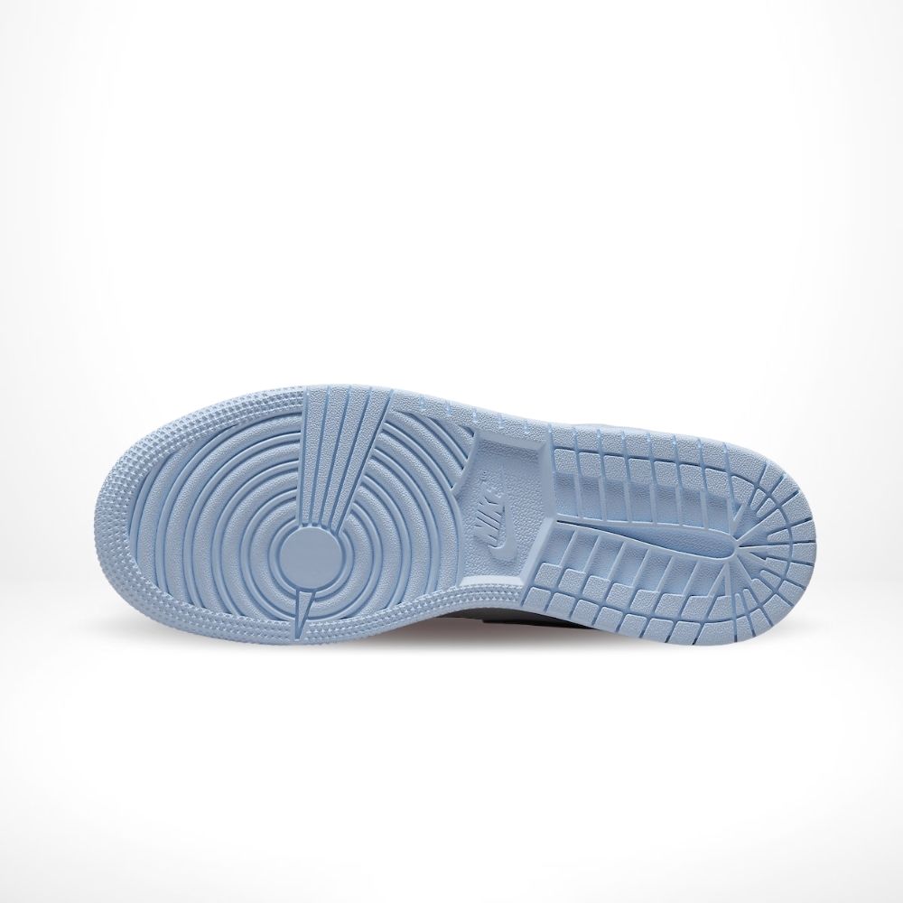 "Ice Blue White" Air Jordan 1 Mid 555112-401 - product image from the listing.