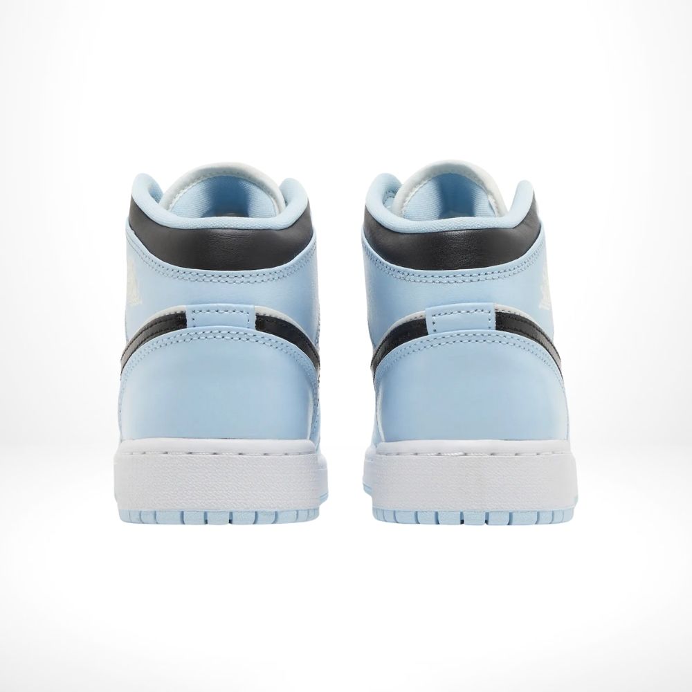 "Ice Blue White" Air Jordan 1 Mid 555112-401 - product image from the listing.