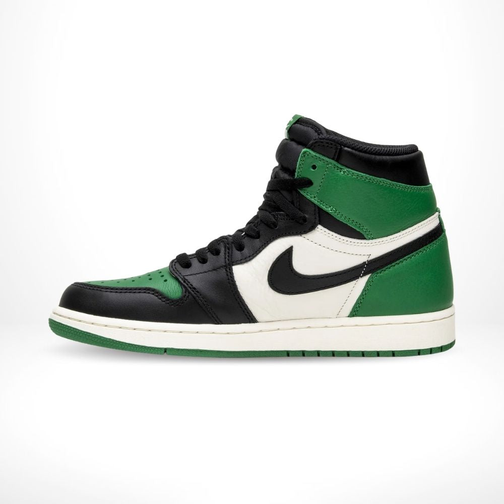 Air Jordan 1 Retro High OG Pine in Green Black - product image from the listing.