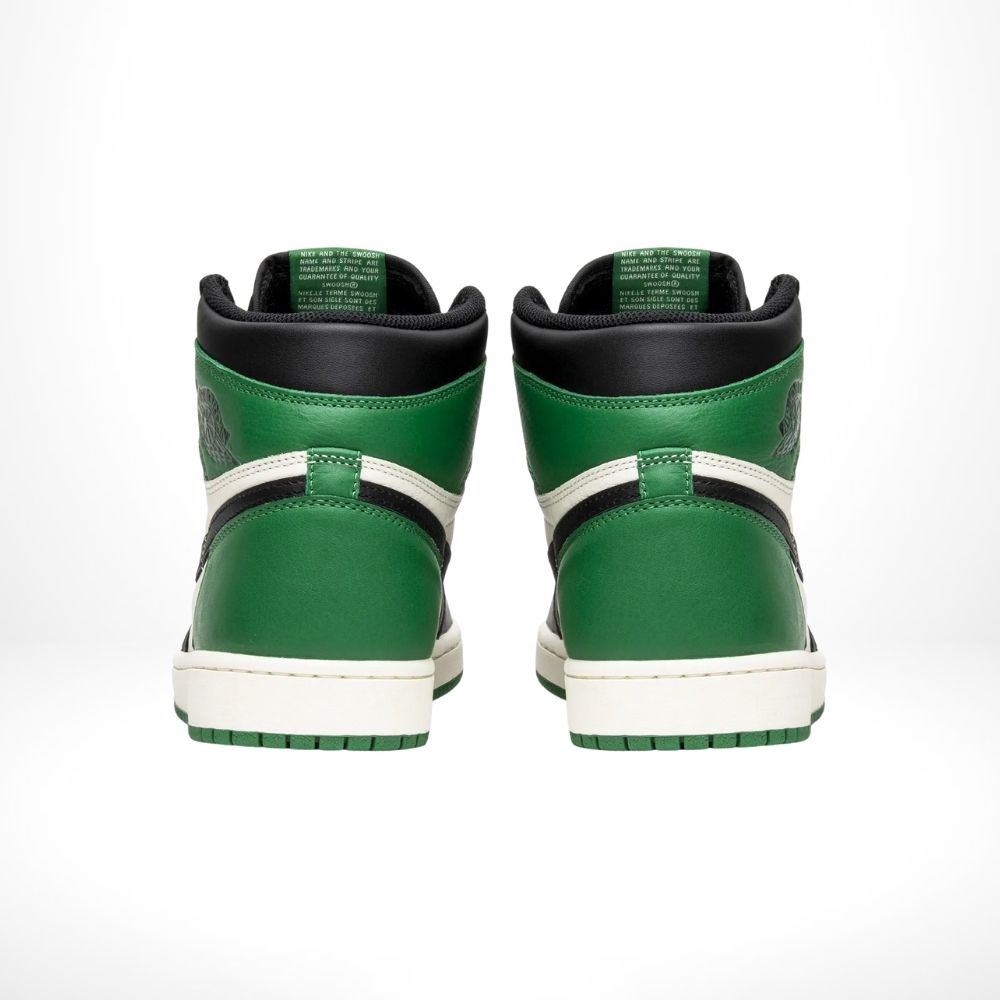Air Jordan 1 Retro High OG Pine in Green Black - product image from the listing.