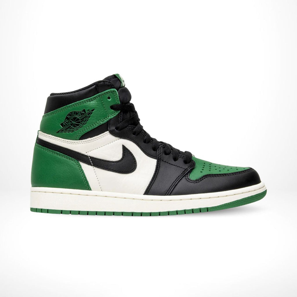 Air Jordan 1 Retro High OG Pine in Green Black - product image from the listing.