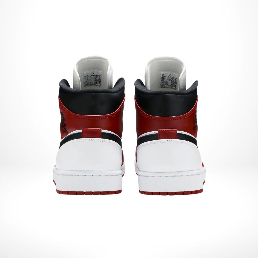 Air Jordan 1 Mid Chicago in Red White - product image from the listing.