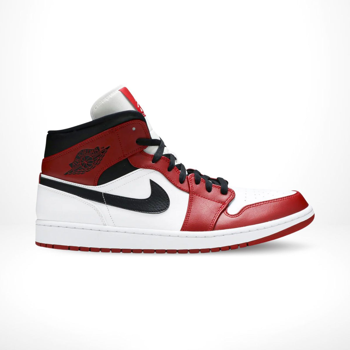 Air Jordan 1 Mid Chicago in Red White - product image from the listing.