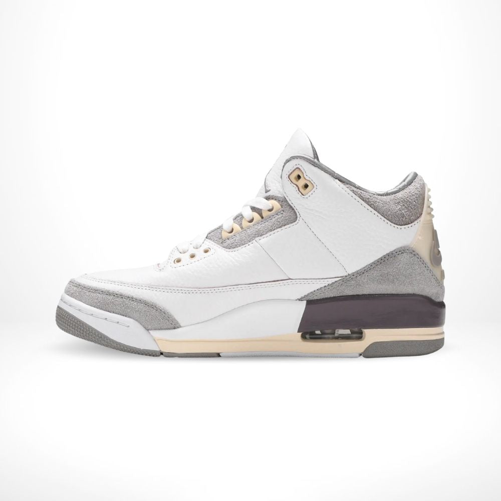 Women's Air Jordan 3 Retro X A Ma Maniére Raised By White Grey SP - product image from the listing.