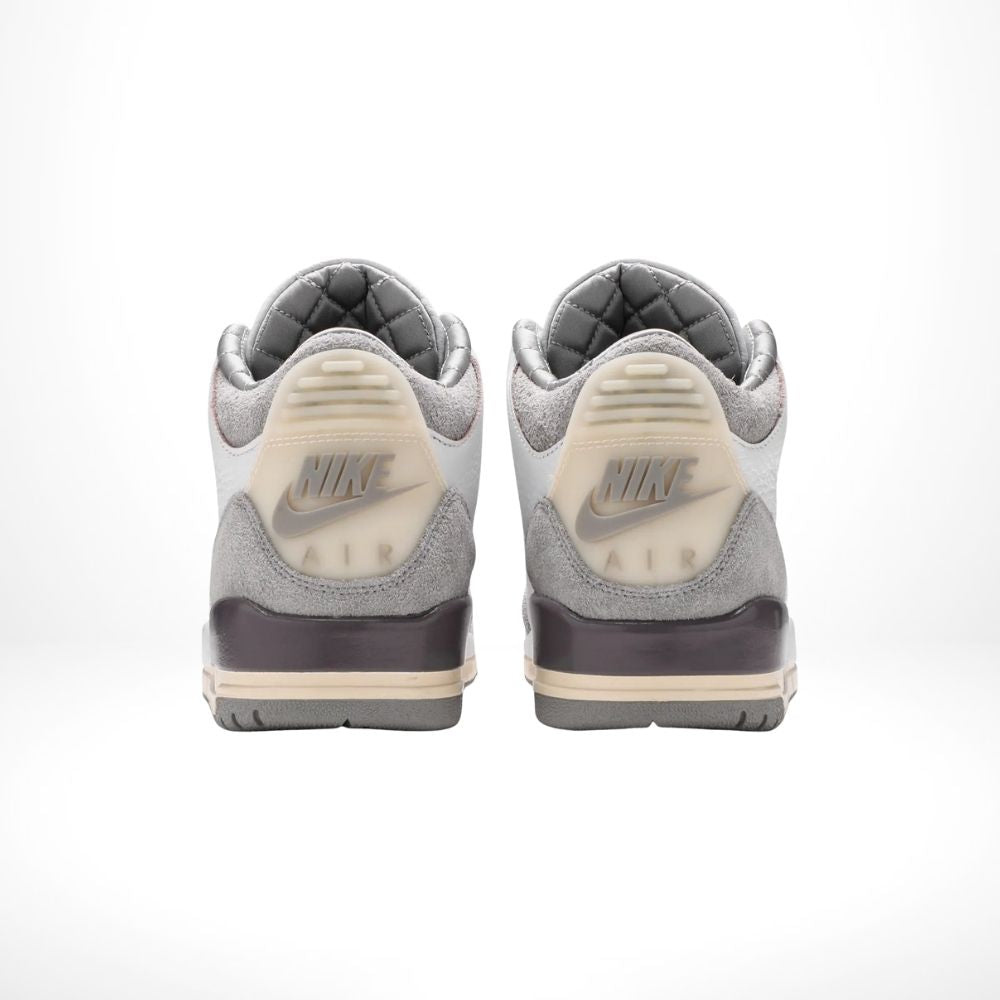 Women's Air Jordan 3 Retro X A Ma Maniére Raised By White Grey SP - product image from the listing.